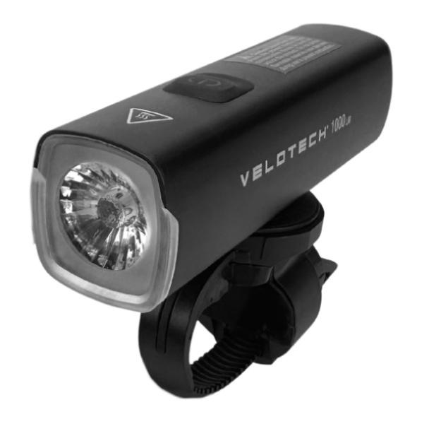 Lámpa Velotech  első 1000 Lm USB