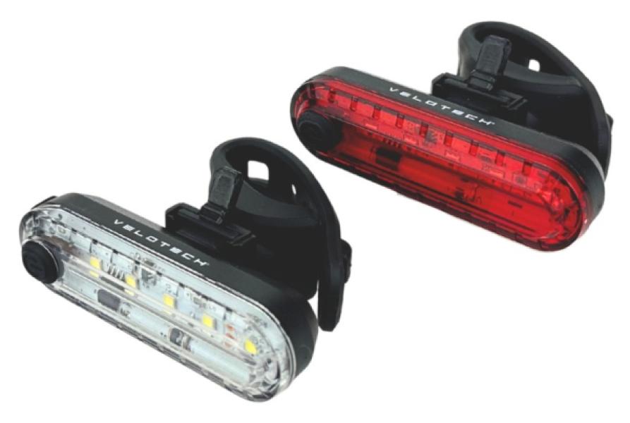 Lámpa Velotech  szett 2x5 LED USB