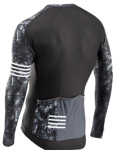 Mez NORTHWAVE BLADE JERSEY hosszú XXL fekete/szürke — 12