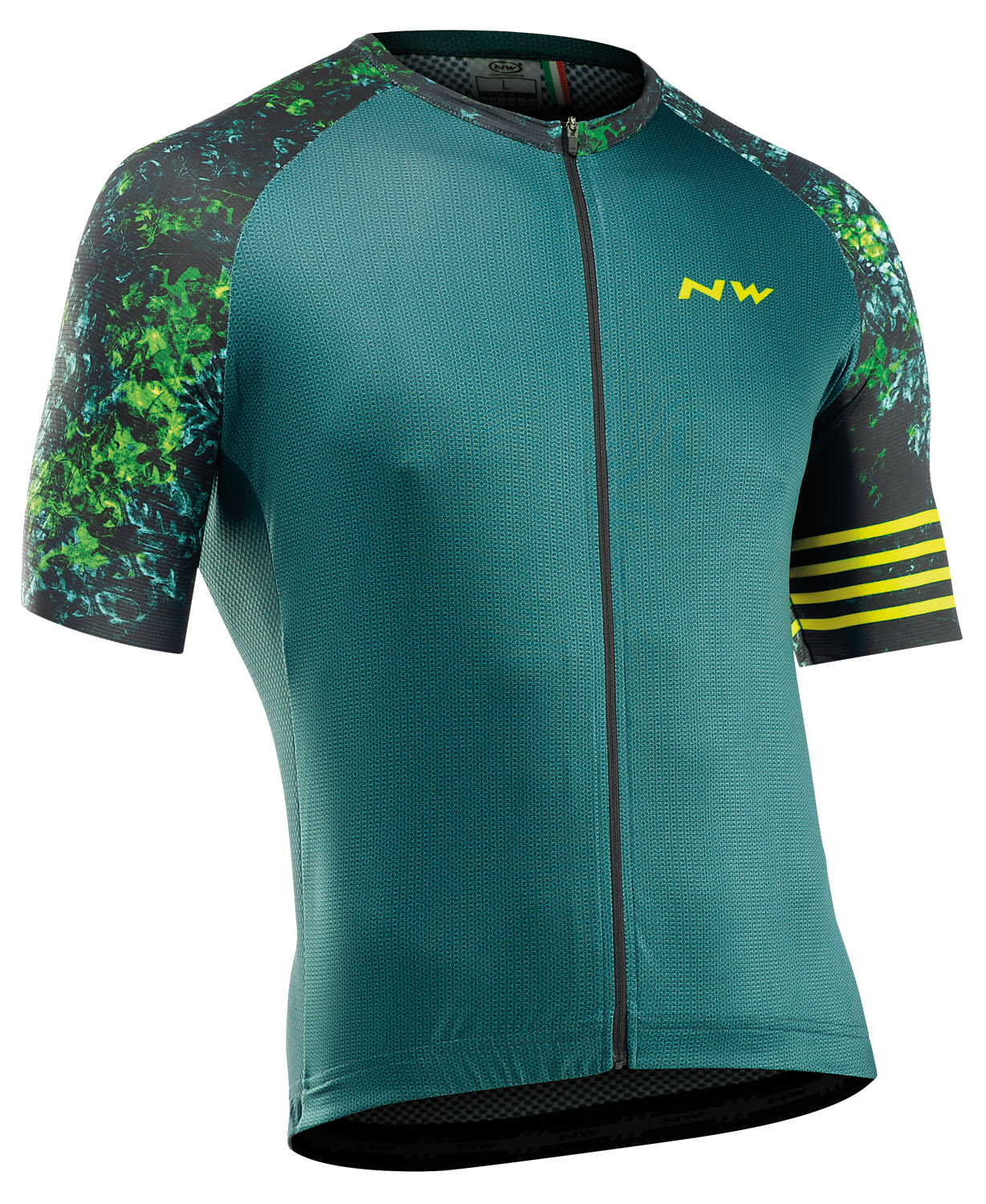 Mez NORTHWAVE BLADE rövid XXL fekete/zöld/lime