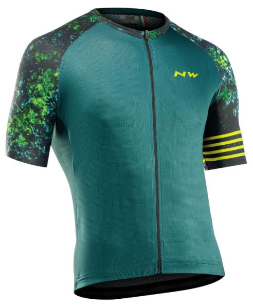 Mez NORTHWAVE BLADE rövid XXL fekete/zöld/lime — 3