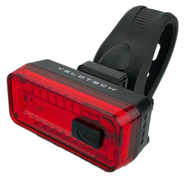 LÁMPA Velotech  hátsó 28 LED USB