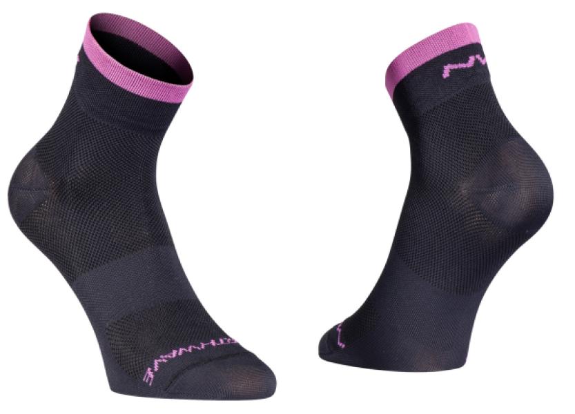 Zokni NORTHWAVE ORIGIN XS (32-35) fekete/narancs — 3