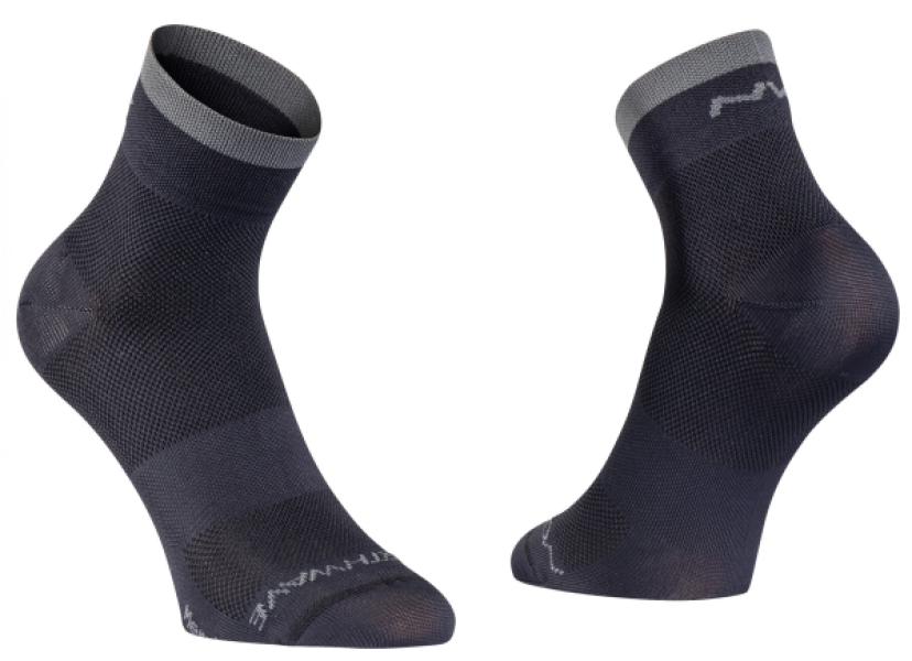 Zokni NORTHWAVE ORIGIN XS (32-35) fekete/narancs — 15