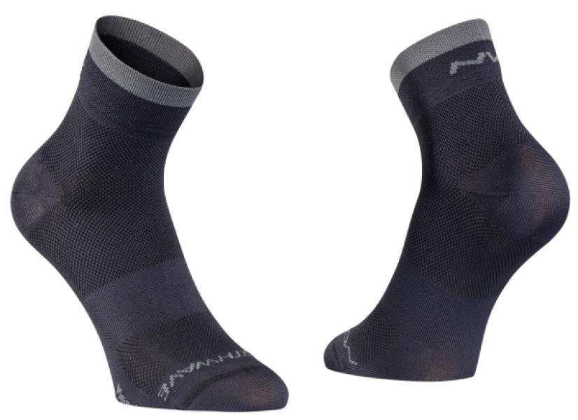 Zokni NORTHWAVE ORIGIN XS (32-35) fekete/narancs — 19
