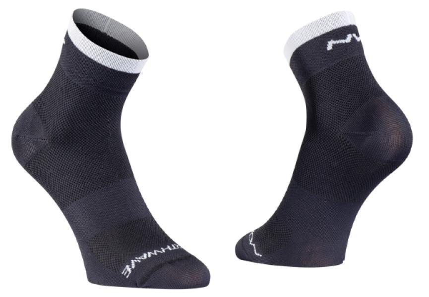 Zokni NORTHWAVE ORIGIN XS (32-35) fekete/narancs — 20