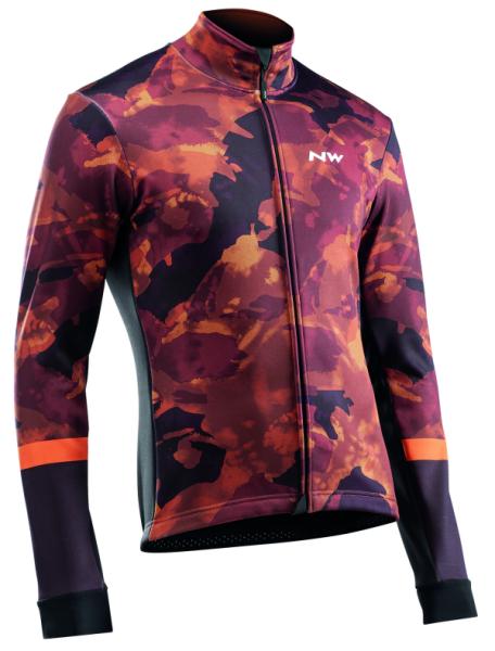 Dzseki NORTHWAVE téli BLADE M Total Protection, camo narancs/fekete