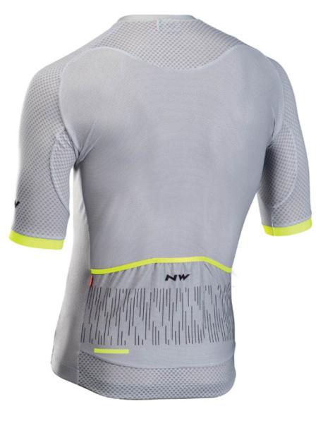 Mez NORTHWAVE STORM AIR rövid XXL világosszürke/sárga — 8