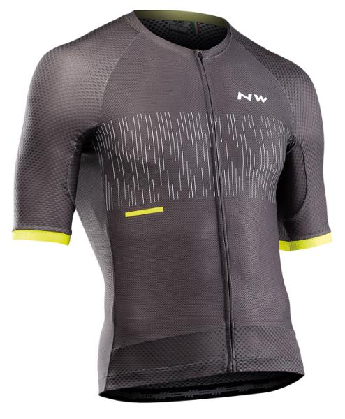 Mez NORTHWAVE STORM AIR rövid XXL világosszürke/sárga — 23