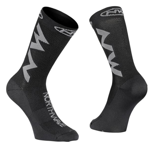 Zokni NORTHWAVE EXTREME AIR XS (32-35) fekete/szürke — 4