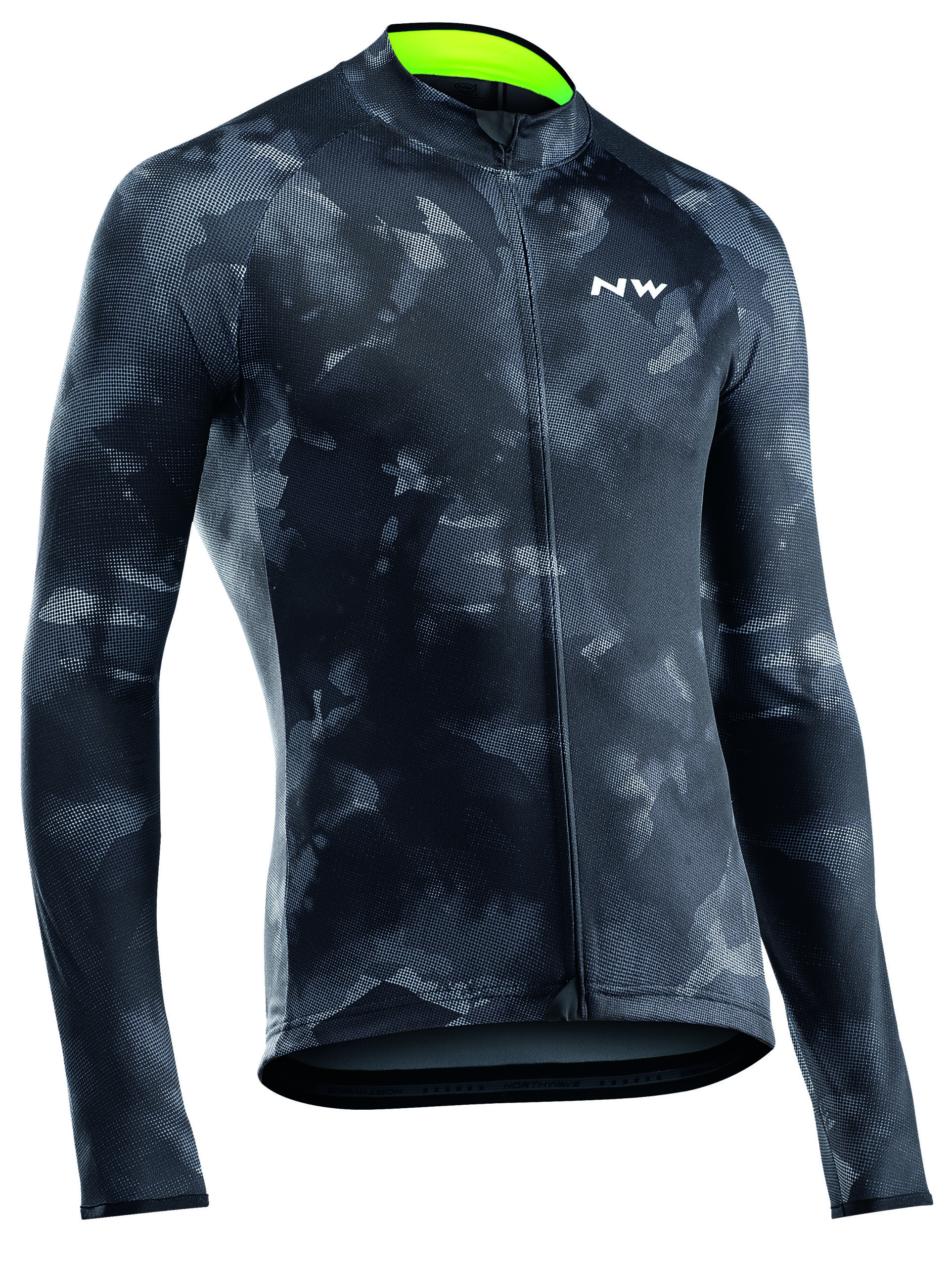 Mez NORTHWAVE BLADE 3 hosszú XXL camo fekete/ fluo sárga