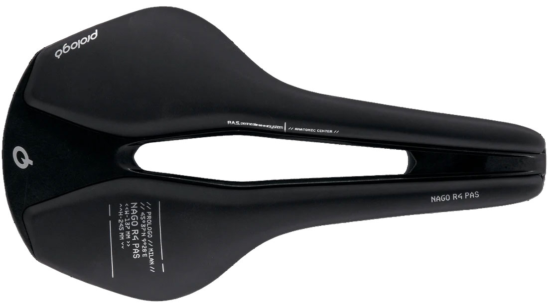 Nyereg PROLOGO NAGO R4 PAS TIROX 147 HARD fekete