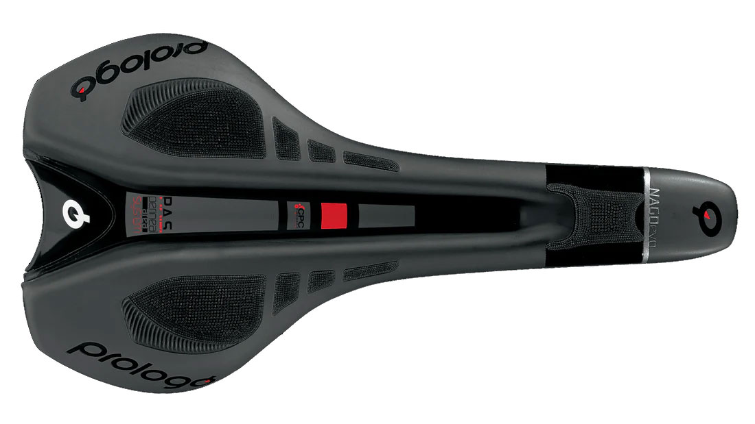 Nyereg PROLOGO NAGO EVO PAS CPC 141 TIROX HARD fekete