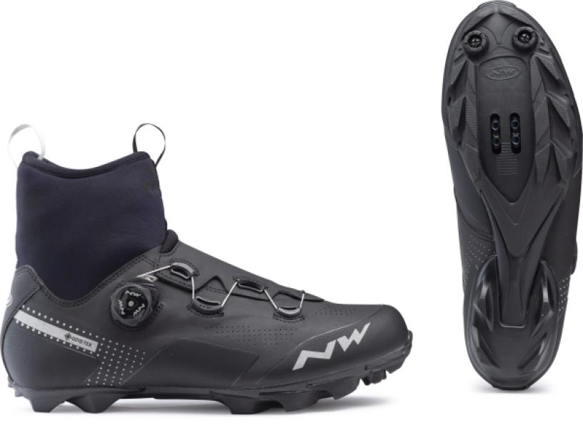 Cipő NORTHWAVE MTB CELSIUS XC GTX 38 téli, fekete — 4