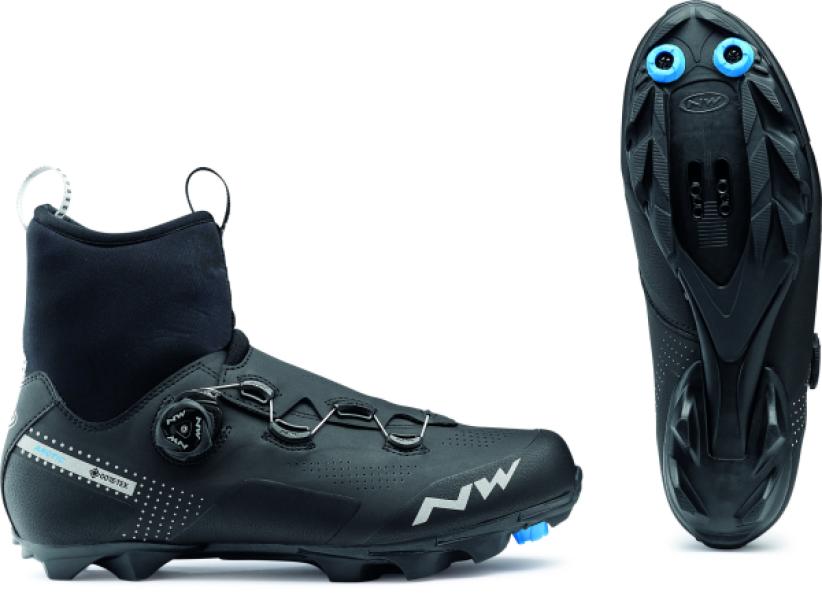 Cipő NORTHWAVE MTB CELSIUS XC ARCTIC 45 téli, fekete/fényvisszaverős — 3