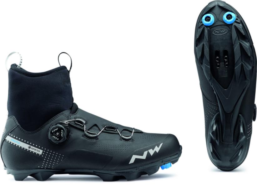 Cipő NORTHWAVE MTB CELSIUS XC ARCTIC 45 téli, fekete/fényvisszaverős — 7