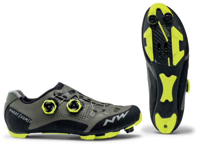 Cipő NORTHWAVE MTB GHOST XCM 2 48 fekete/méz — 4