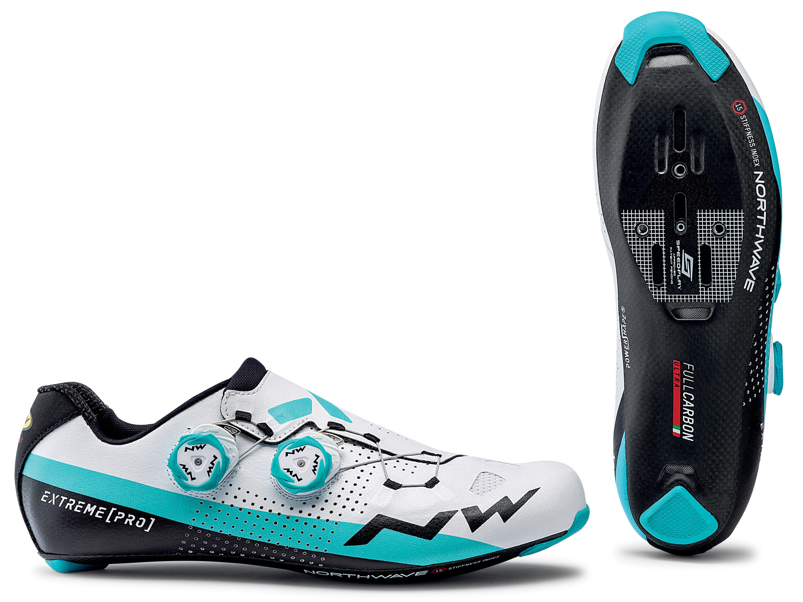 Cipő NORTHWAVE ROAD EXTREME PRO 42 fehér/kék
