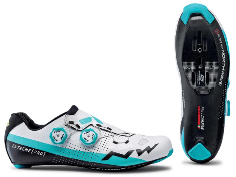 Cipő NORTHWAVE ROAD EXTREME PRO 42 fehér/kék