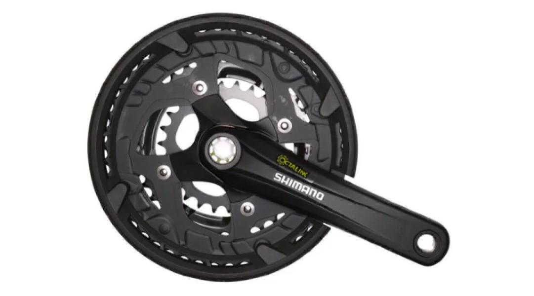 HAJTÓMŰ SHIMANO ALIVIO FC-T4010  OCTALINK  48x36x26 9-es LÁNCVÉDŐVEL,FEKETE+ BBES+300 OCTALINK MONOBLOK AKCIÓBAN