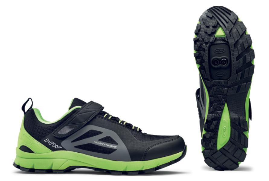 Cipő NORTHWAVE ALL.TER. ESCAPE EVO 48 fekete/zöld — 16