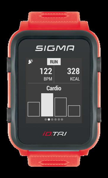 Pulzusmérő SIGMA iD.RUN HR piros - 21507 — 25