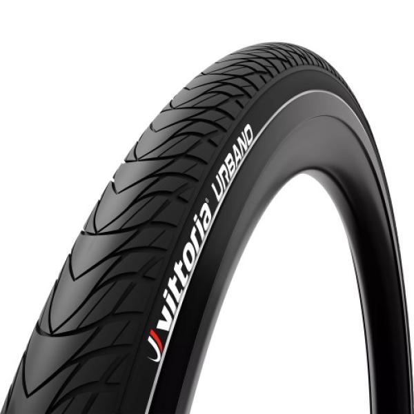 KÜLSŐ GUMI  Vittoria Urbano 37-622 (700x35c)  fekete reflex csíkkal, 3mm defektvédelemmel UTOLSÓ DARAB