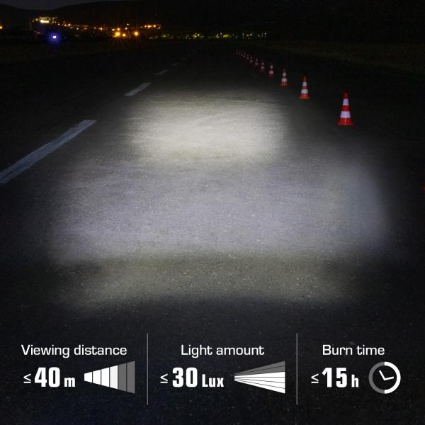 Lámpa SIGMA AURA 30 USB első — 2