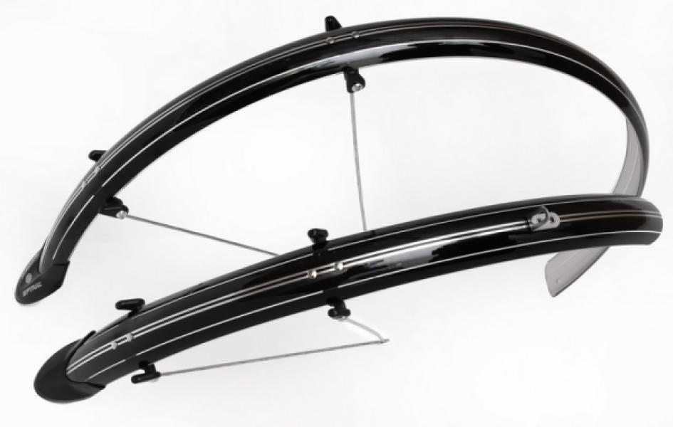SÁRVÉDÕ SZETT SPYR ANALOGUE 700C28/48 OR  FEKETE-EZÜST