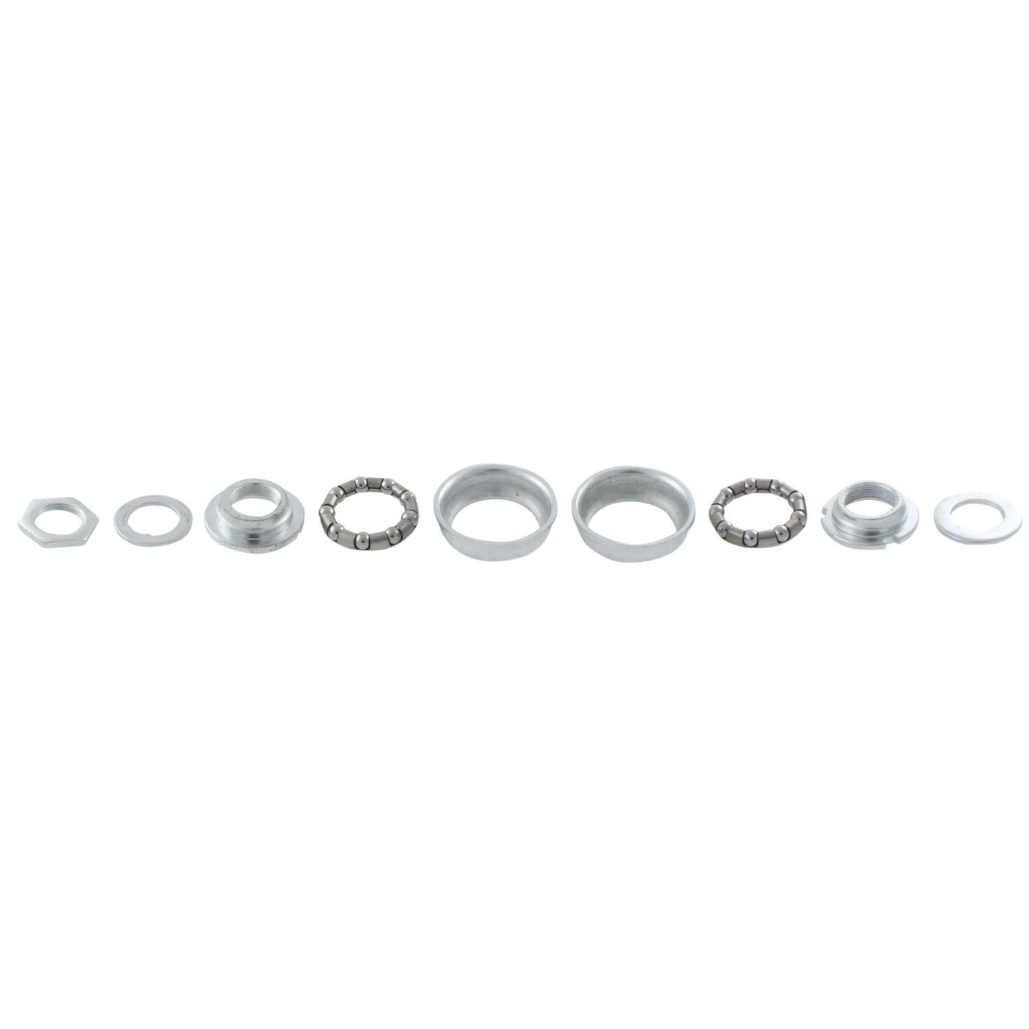 KÖZÉPCSAPÁGY CSÉSZEGARNITÚRA  BMX/CRUISER ACÉL CSÉSZE 51MM
