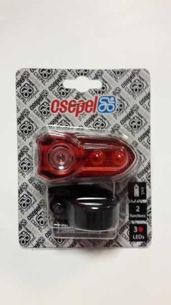 LÁMPA VILLOGÓ HÁTSÓ LMS 0.5W +2LED 3F CSEPEL MONO-R+TART