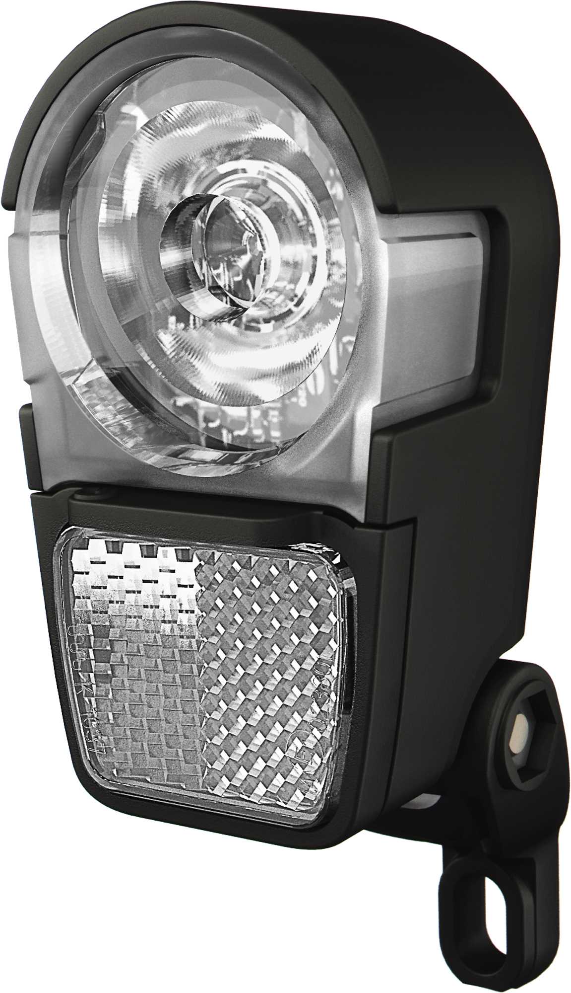 LÁMPA ELSÖ HERRMANS  1LED 15 LUX H-IKE FEKETE +TARTÓ