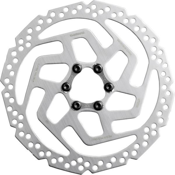 FÉKTÁRCSA SHIMANO SM-RT26  6 CSAVAROS 160 MM zacskós