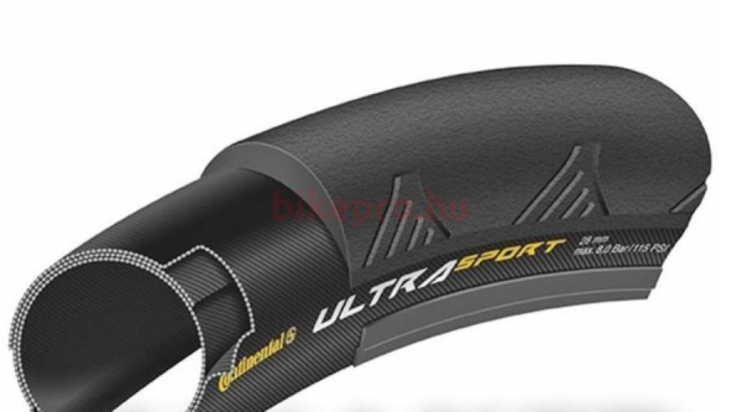 KÜLSŐ GUMI CONTINENTAL ULTRA SPORT II 23-622 HAJTOGATÓS FEHÉR OLDALÚ