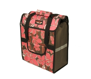 TÁSKA CSOMAGTARTÓRA 1 RÉSZES VIRÁGOS PINK