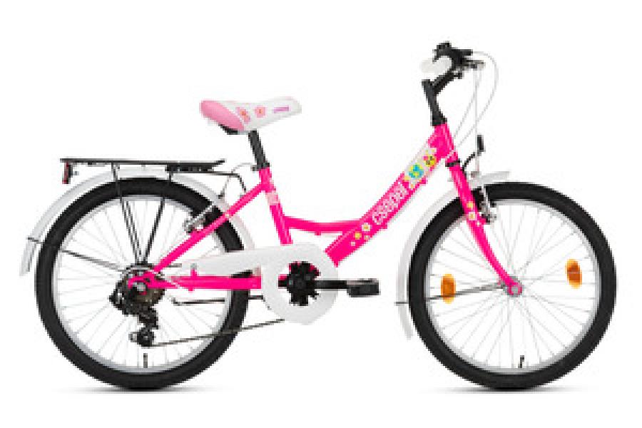 KERÉKPÁR CSEPEL FLÓRA 20" NEONPINK   6 SEBESSÉGES VIRÁGOS ÚJ MODELL!