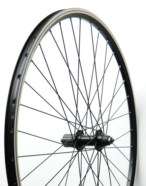 HÁTSÓ KERÉK KAZETTÁS 26"  559  MTB FEKETE DUPLAFALÚ ABRONCS