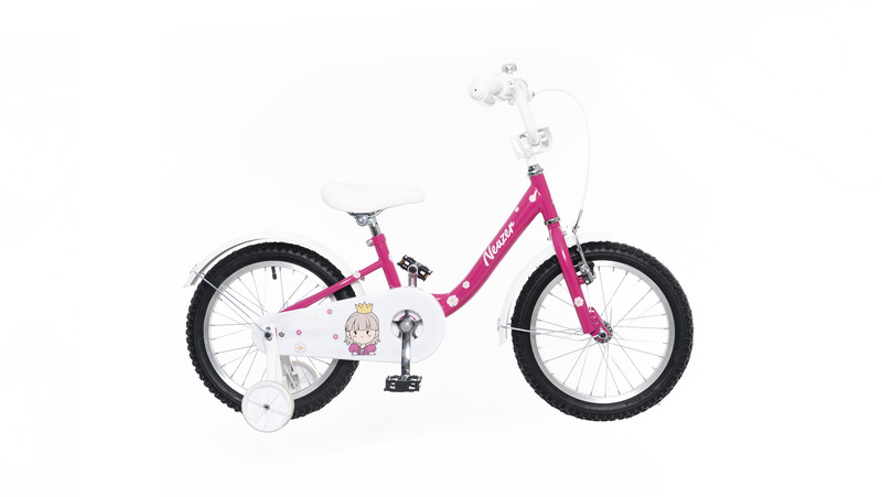 KERÉKPÁR NEUZER  16" LÁNY   PINK-FEHÉR HERCEGNŐ