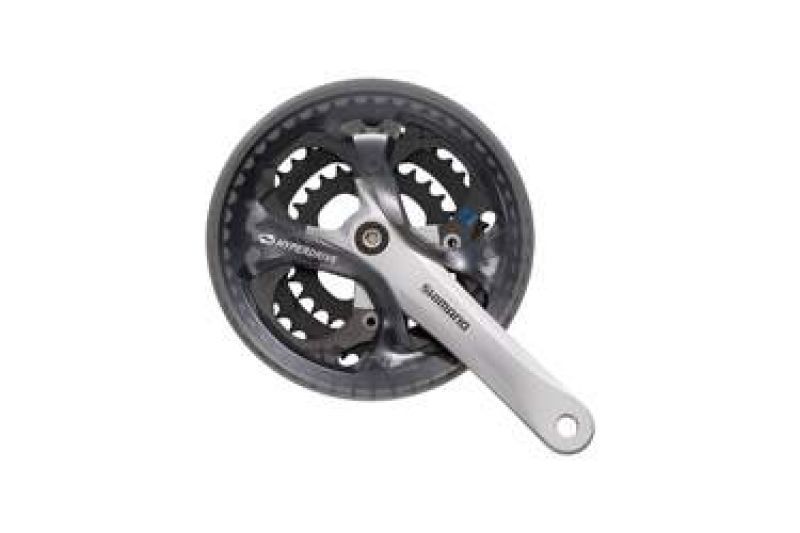 HAJTÓMŰ SHIMANO ACERA FC-M361 28-38-48 FEKETE! LÁNCVÉDŐVEL 175 mm hajtókar ,7/8  rendszerhez