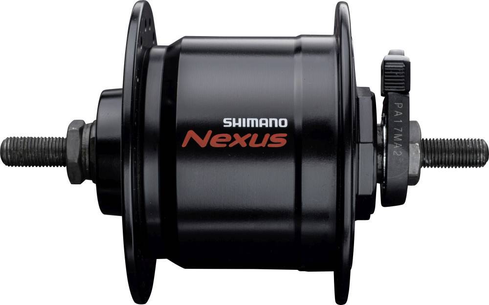 AGYDINAMÓ ELSŐ SHIMANO NEXUS 36L ANYÁS FEKETE ABRONCSFÉK 3.0W