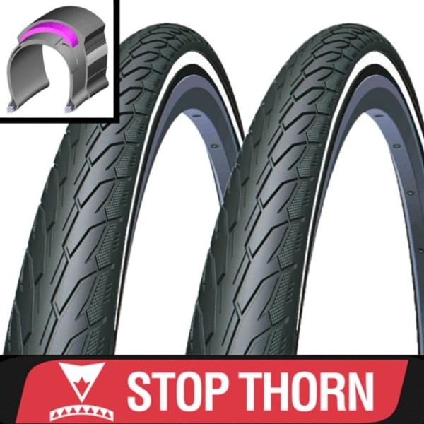 KÜLSŐ GUMI RUBENA FLASH  STOP THORN ADVANCED  28"  42-622/DEFEKTTŰRŐ E-BIKE REFLEX CSÍKOS
