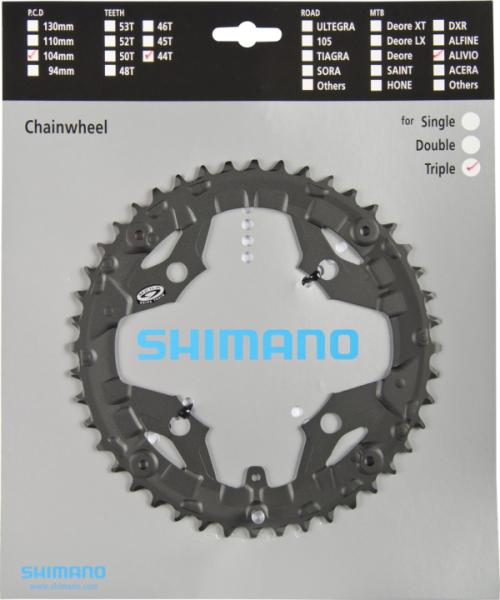 LÁNCKERÉK SHIMANO  FC-M440 44 FOGSZÁM