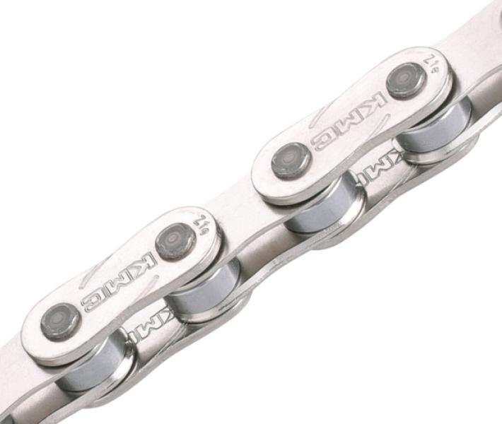 Lánc KMC Z1EHX-W agyváltóhoz 1/2x1/8 112L sötét ezüst (Z510H) — 4