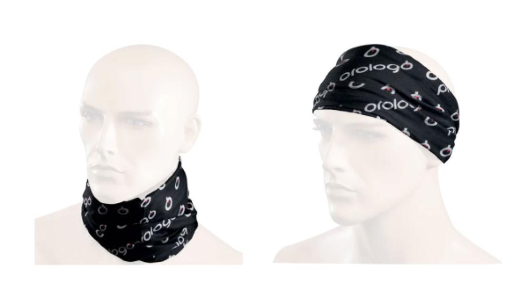 Sapka PROLOGO BANDANA csősál fekete/fehér — 2