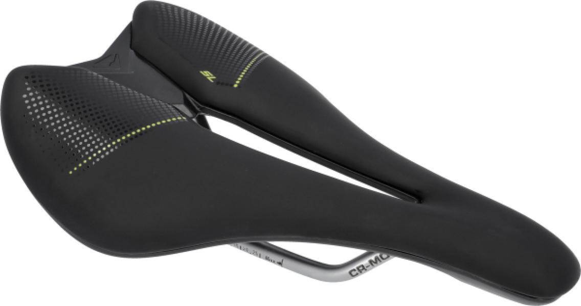 Nyereg MERIDA EXPERT SL fekete/zöld - A2070000324 — 3