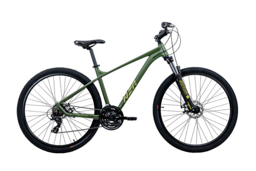 KERÉKPÁR NEUZER JUMBO 29"  HOBBY DISC FÉRFI L - 54 cm -21" ,és  M- 45cm MÉRET MÉRET, ZÖLD