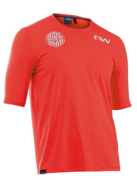 MEZ NORTHWAVE XTRAIL 2 RÖVID UJJÚ L PIROS