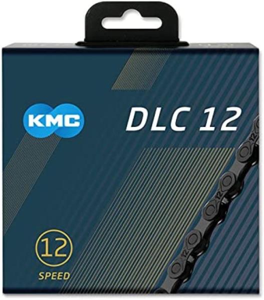 Lánc KMC DLC12 fekete 12s 1/2x11/128 126L — 5