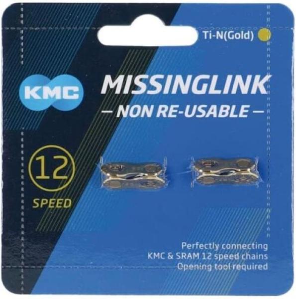 PATENTSZEM Lánc KMC MISSINGLINK patentszem 11/128 12 speed  1db/2290.-ft — 3