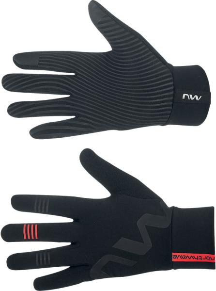 Kesztyű NORTHWAVE téli ACTIVE CONTACT hosszú, fekete — 3